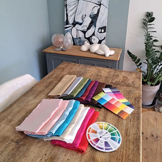 Installation de table d'outils pour prestation colorimétrie